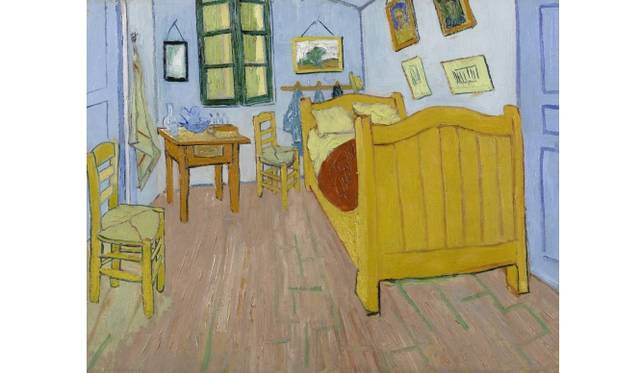 The Bedroom Arles, October 1888 Vincent van Gogh (1853 - 1890) oil on canvas, 72.4 cm x 91.3 cm Van Gogh Museum, Amsterdam (Vincent van Gogh Foundation)