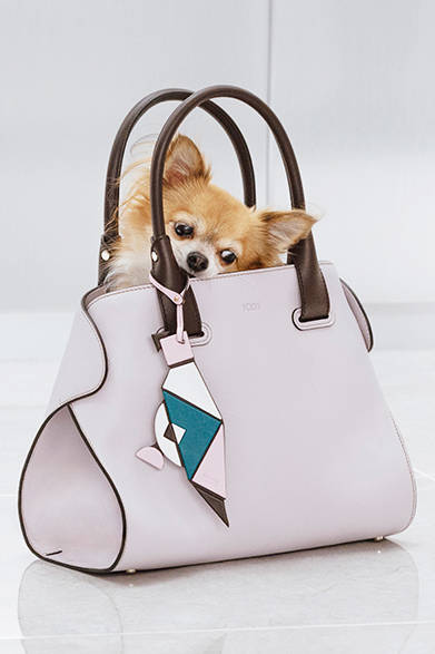 Tod’s Cape Bag [W33×H24.5×D16] ¥206,280, Charm ¥29,160