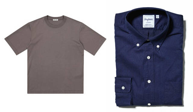 <strong>530PARK｜530パーク</strong><br />SMITH & SMITH Cut & Sawn ¥15,120, Schnayderman’s Shirt ¥24,840