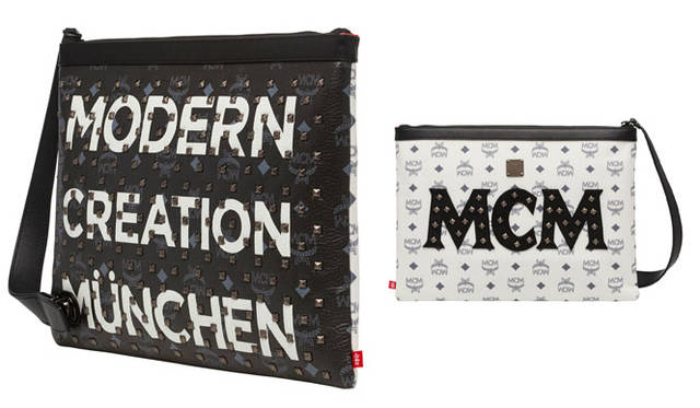 <strong>MCM</strong><br The MCM × EKOCYCLE™ Collaboration Line Clutch Bag