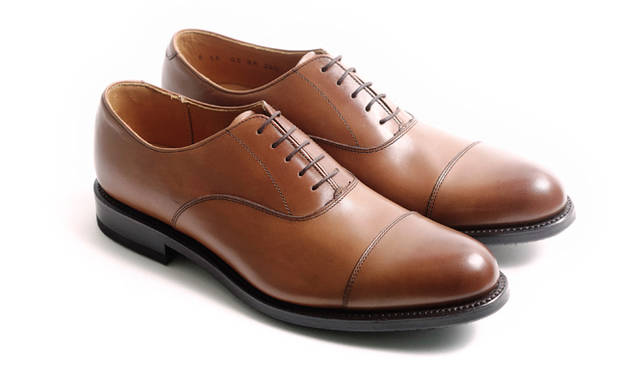 A refined cap toe, in a bright brown perfect for the coming season. ¥38,880