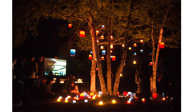 Scenes from last year's venue