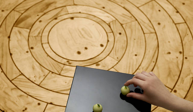 In Zone 3, Scene 2, visitors could taste "Tree of Life," evoking the feeling of new greenery.