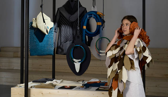 "Sense-Wear," the grand prize winner of LEXUS DESIGN AWARD 2015.