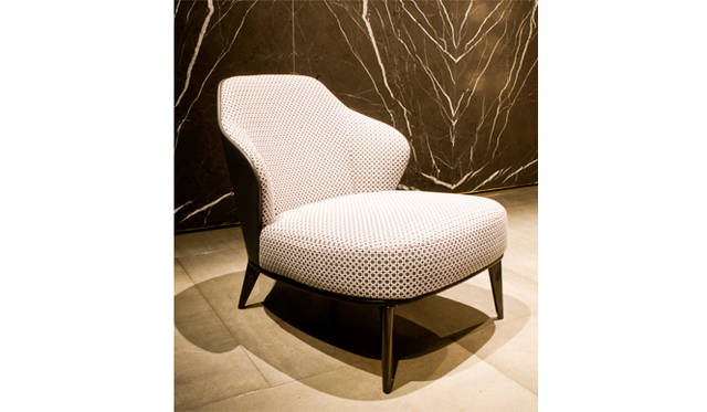 LESLIE armchair by Rodolfo Dordoni (2015)
