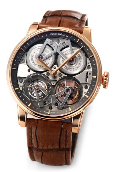 <strong>コンスタントフォース トゥールビヨン</strong> <br /><br />ケース｜18Kレッドゴールド（5N）<br /> 直径｜46mm<br /> 厚さ｜12.25mm<br /> ムーブメント｜手巻き（Cal.A&S 5119）<br /> 機能｜コンスタントフォース機構、トゥールビヨン<br /> ストラップ｜アリゲーター<br /> 防水｜3気圧<br /> 発売時期｜7月予定<br /> 予価｜2266万9200円<br />