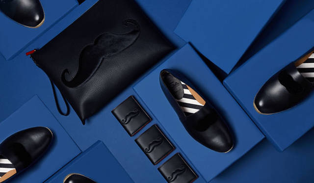 <strong>Christian Louboutin</strong><br />Espadrilles "Espoil Flat" ¥102,600, "Peter Pouch" ¥113,400, "Paros Wallet" ¥48,600 each