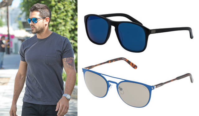 <strong>LOZZa</strong><br />Left: Jesse Metcalfe, known in Japan as a "sexy actor" for his roles in TV dramas like "Desperate Housewives" and "Dallas." Right: Spring/Summer 2015 Collection.