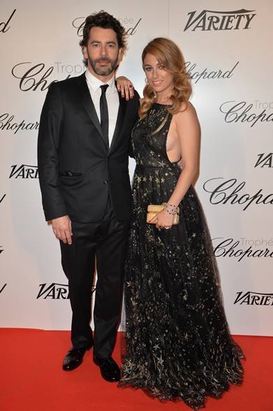 At the "Trophée Chopard" event