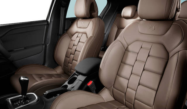 Watch strap design club leather seats are optional with the Xenon Package