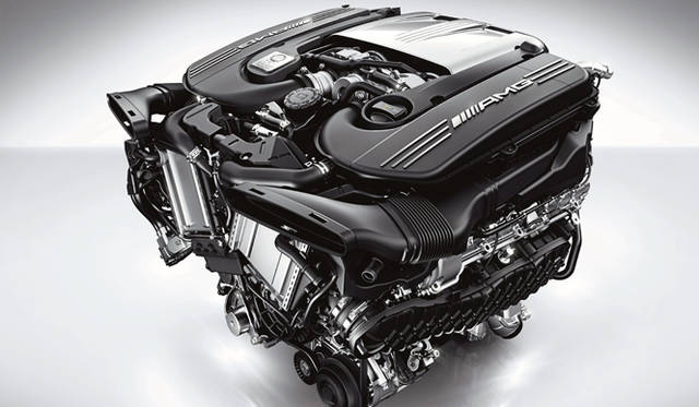 4.0-liter V8 biturbo direct-injection engine "M177"