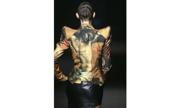 Jacket Artist: Alexander McQueen Date: It's a Jungle out there, A/W 1997-8 Credit line: Image: firstVIEW Special terms: None
