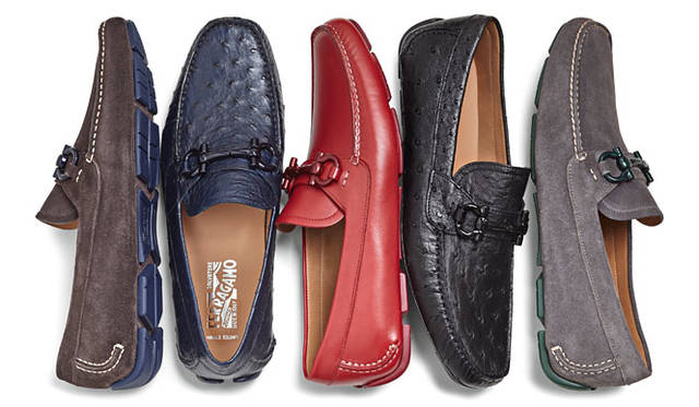 <strong>Salvatore Ferragamo</strong><br /> Men's Made-to-Order Driving Shoes "DRIVER MTO"