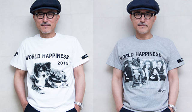 <strong>Ground Y｜グラウンド ワイ</strong><br />Ground Y × WORLD HAPPINESS コラボレーションTシャツ