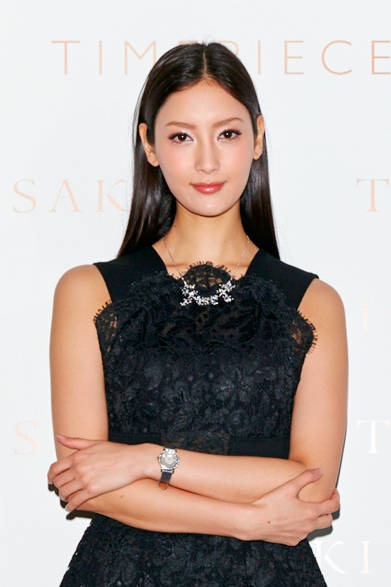 Actress and model Nanao