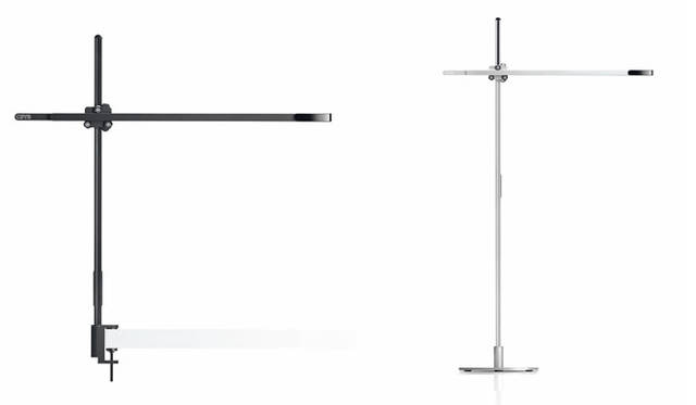 <strong>Dyson</strong><br />"Jake Dyson Light" - Left: CSYS™ Clamp Task Light ¥69,120, Right: CSYC™ Floor Task Light ¥109,080
