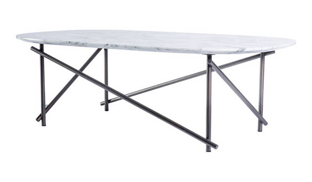 <strong>THE CONRAN SHOP｜ザ・コンランショップ</strong><br />「マグナス・ロング（Magnus long）家具シリーズ」　テーブル「Workshop Console Table」（W1050×D600×H320mm）32万4000円