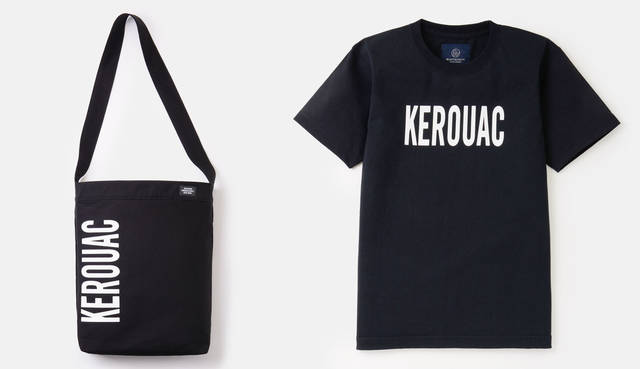 「Kerouac」Tシャツ7344円、バッグ8100円