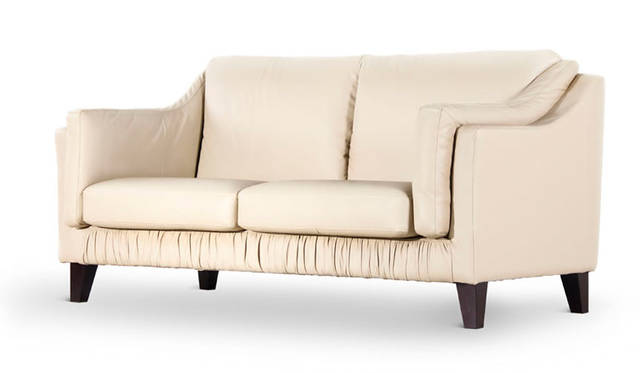 ソファ「La Scena（ラ・シェーナ）002」（サイズ：W176×D86×H83×SH42cm、素材：イタリアンレザー）30万2400円