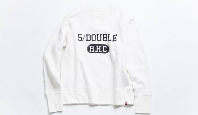 S/DOUBLE for RHC sweatshirt ¥20,520