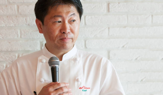 Masayuki Okuda, Owner Chef of Italian Restaurant "Al checciano"