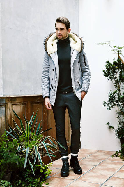 <strong>junhashimoto</strong><br /><strong>2015-16 Autumn/Winter Collection</strong> Blouson ¥129,600