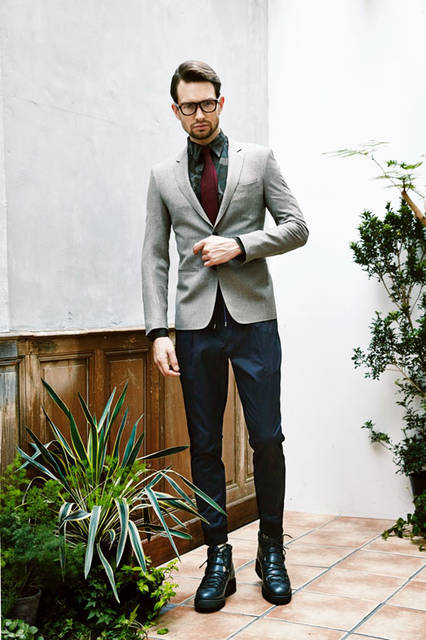 <strong>junhashimoto</strong><br /><strong>2015-16 Autumn/Winter Collection</strong> Jacket ¥75,600