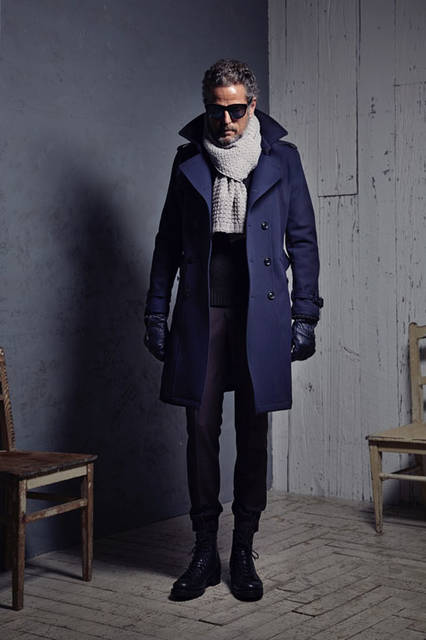<strong>junhashimoto</strong><br /><strong>2015-16 Autumn/Winter Collection</strong> Coat ¥108,000