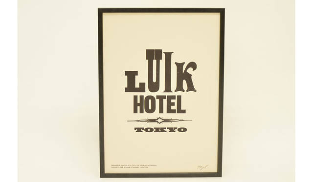 <strong>journal standard Furniture</strong><br />A TWO PIPE PROBLEM LETTERPRESS x journal standard Furniture | "LUIKHOTEL TOKYO" ¥18,360