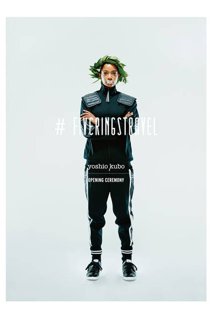 <strong>OPENING CEREMONY</strong><br />"yoshio kubo | OPENING CEREMONY" DEBUT COLLECTION Fall/Winter 2015-16 Sweatshirt ¥34,560, Sweatpants ¥24,840