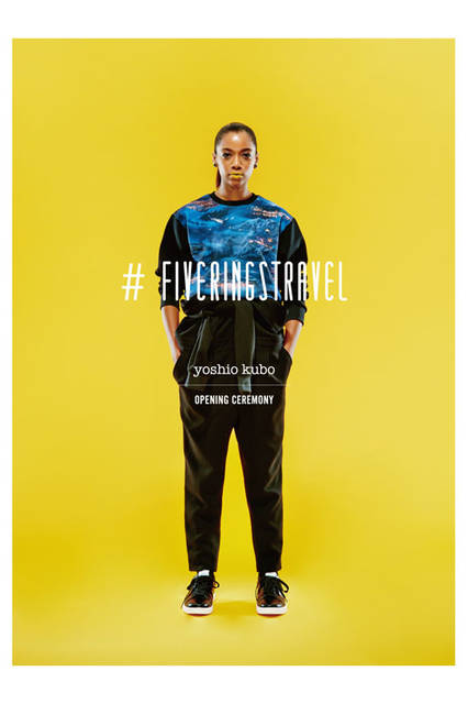 <strong>OPENING CEREMONY</strong><br />"yoshio kubo | OPENING CEREMONY" DEBUT COLLECTION Fall/Winter 2015-16 Sweatshirt ¥22,680, Jumpsuit ¥42,120