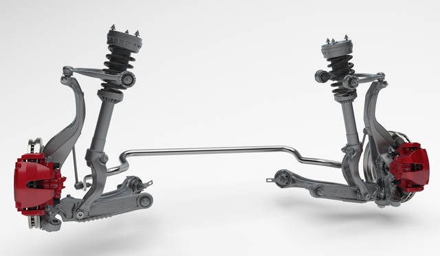 Jaguar F-Pace Front Suspension