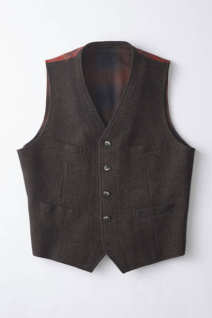 <strong>TAKEO KIKUCHI</strong><br />"The Stylist Japan × TAKEO KIKUCHI" Vest ¥36,720