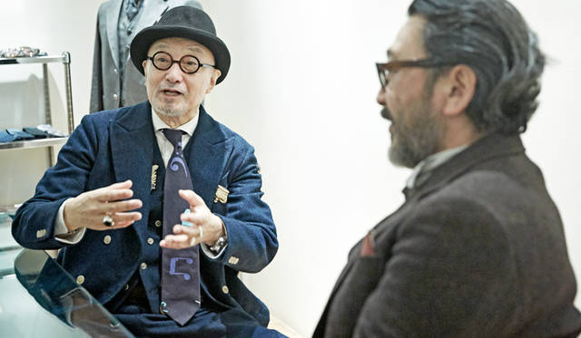 The conversation took place at Atsushi Okubo's office
