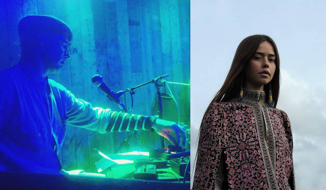 Left / Earl Zinger, Right / Flo Morrissey