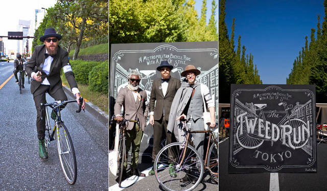 <strong>Tweed Run Tokyo</strong><br />Scenes from last year's Tweed Run Tokyo 2014