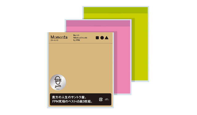 <strong>『Moments Best 45 fabulous tracks by FPM』</strong>　※初回限定特殊パッケージ仕様3枚組<br />レーベル｜avex trax<br />価格｜4320円<br />発売日｜9月30日（水）<br /><br /><strong>『Alone』『Rapture』『Lust』</strong><br />レーベル｜avex trax<br />価格｜各2160円<br />発売日｜9月30日（水）<br />