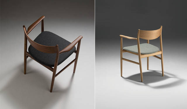 KAMUY Dining Armchair (Upholstered Seat)