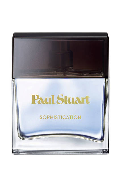 <strong>Paul Stuart</strong><br />An Eau de Parfum Sophistication with a fresh, spicy scent that envelops you in a feeling of refreshment and cleanliness. ¥5,400. Available from October 16 (Fri).