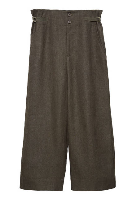 <strong>pas de calais</strong><br />"JAPAN SENSES with NATURE by pas de calais" Isetan Shinjuku Limited Item: Mayosei Water-Repellent Pants ¥52,920