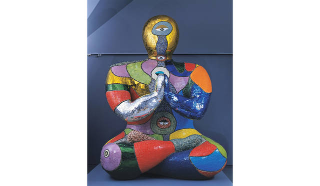 Niki de Saint Phalle, "Buddha," 1999<br>Yoko Masuda Collection. Photo: Masayuki Hayashi. © 2015 NCAF, All rights reserved.