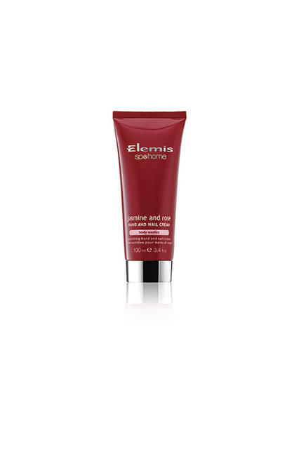 <strong>Elemis</strong><br />Jasmine & Rose Hand & Nail Cream ¥5,400 [100ml]