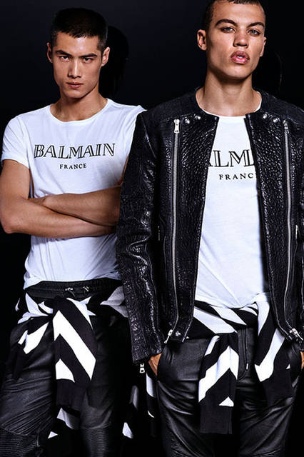 <strong>H&M</strong><br />"BALMAIN × H&M" Menswear Collection