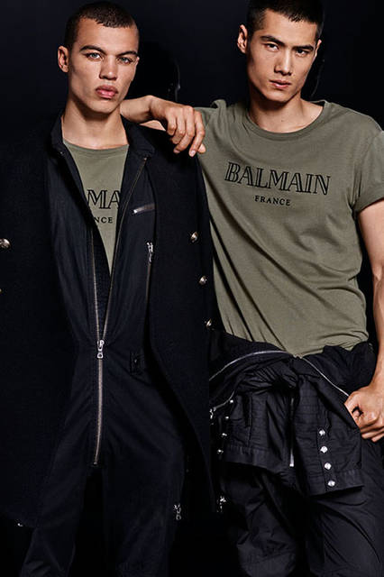 <strong>H&M</strong><br />"BALMAIN × H&M" Menswear Collection
