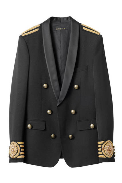 <strong>H&M</strong><br />"BALMAIN × H&M" Menswear Collection Jacket ¥27,990