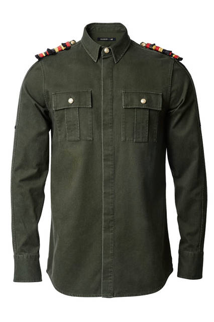 <strong>H&M</strong><br />"BALMAIN × H&M" Menswear Collection Shirt ¥7,990