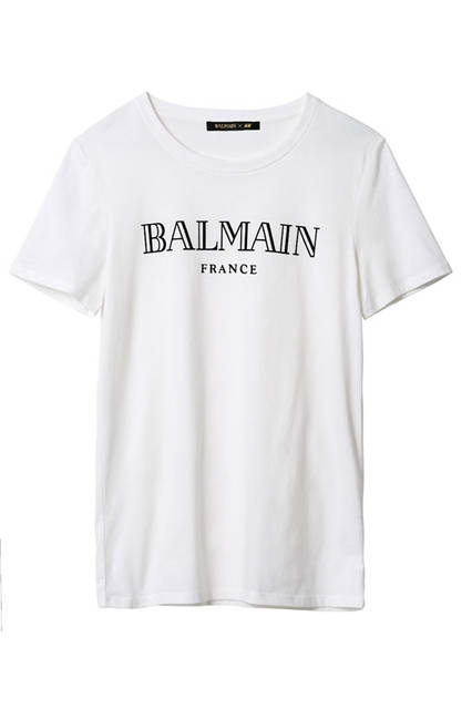 <strong>H&M</strong><br />"BALMAIN × H&M" Menswear Collection T-shirt ¥3,990