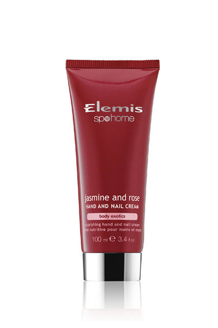 <strong>Elemis</strong><br />Jasmine & Rose Hand & Nail Cream ¥5,400 [100ml]