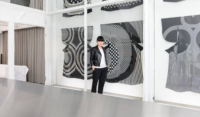 The first floor of Takahashi Hiroko Oshiage Studio in Sumida-ku, Narihira (a multi-purpose space that can be used as a gallery or shop)
