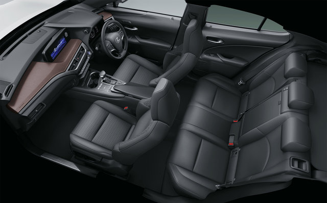 Lexus UX Brown Edition Interior